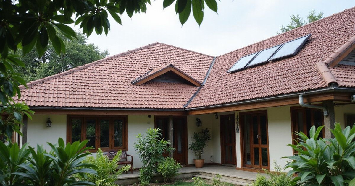 Old roof showing signs of needing replacement